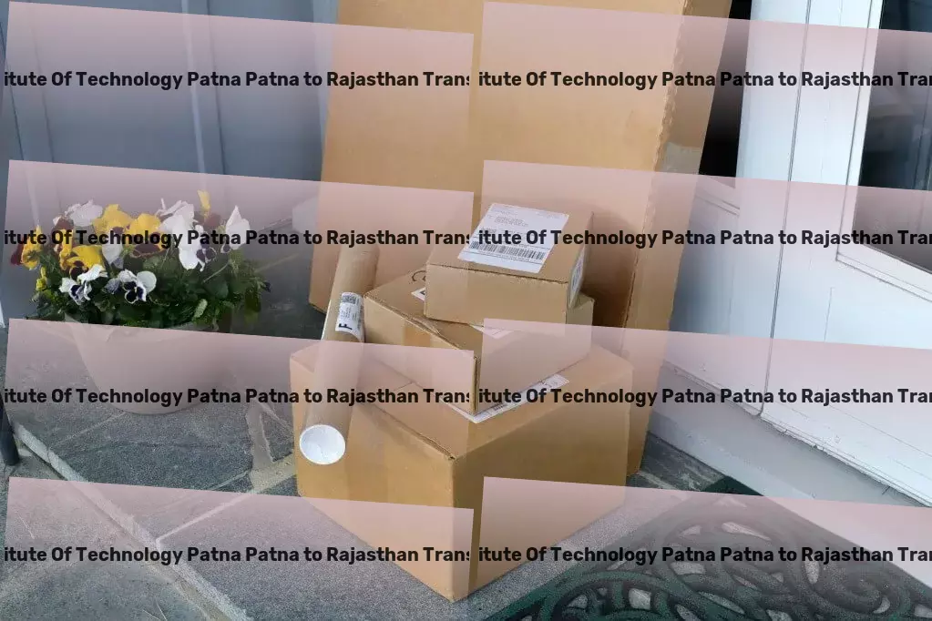 National Institute Of Technology Patna Patna to Rajasthan Courier And Parcel Major cargo transport