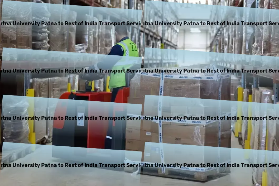 Patna University Patna to Rest Of India Cargo Urban cargo logistics