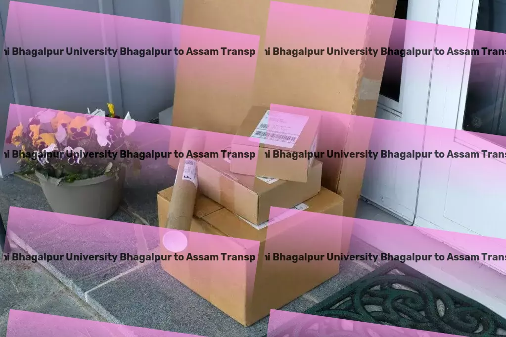 Tilka Manjhi Bhagalpur University Bhagalpur to Assam Luggage Courier Large-scale transport services