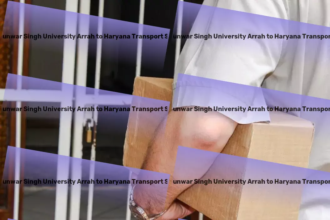 Veer Kunwar Singh University Arrah to Haryana Part Load Transport Your roadmap to success in the intricate Indian market. - Heavy cargo delivery