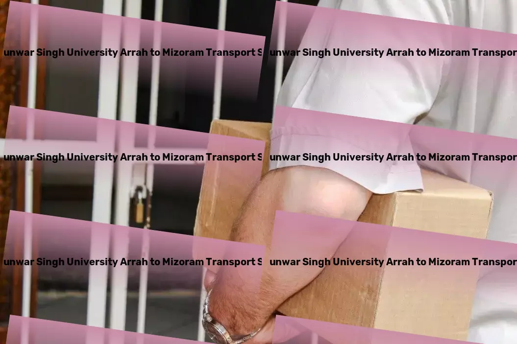 Veer Kunwar Singh University Arrah to Mizoram Courier And Parcel Nationwide freight and shipment