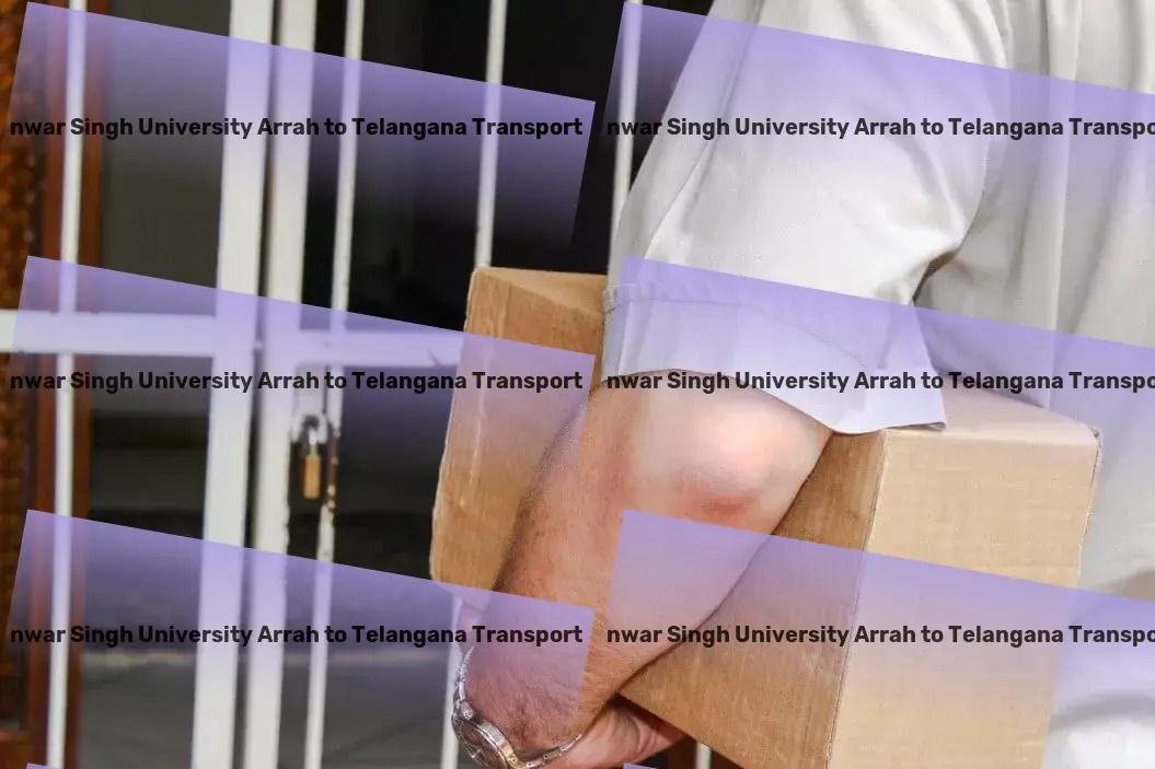 Veer Kunwar Singh University Arrah to Telangana Cargo Custom clearance services