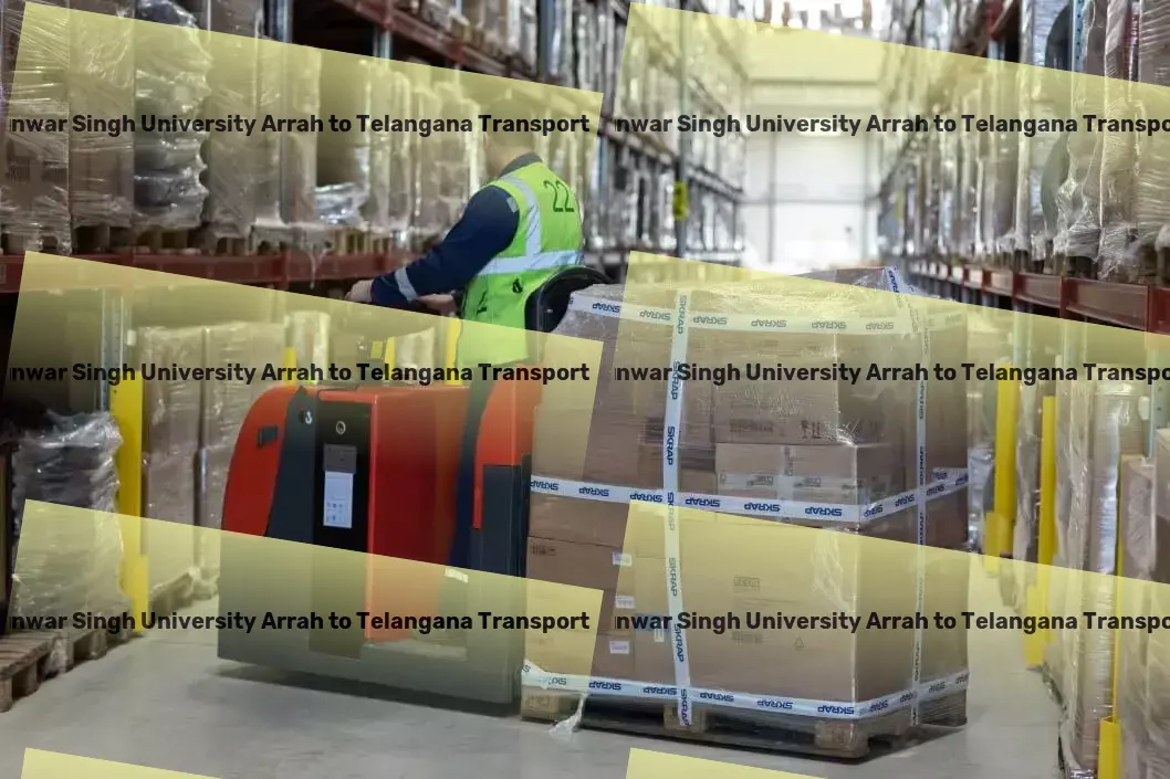 Veer Kunwar Singh University Arrah to Telangana Cargo Driving success through advanced Indian logistics services! - City-to-city transport operations