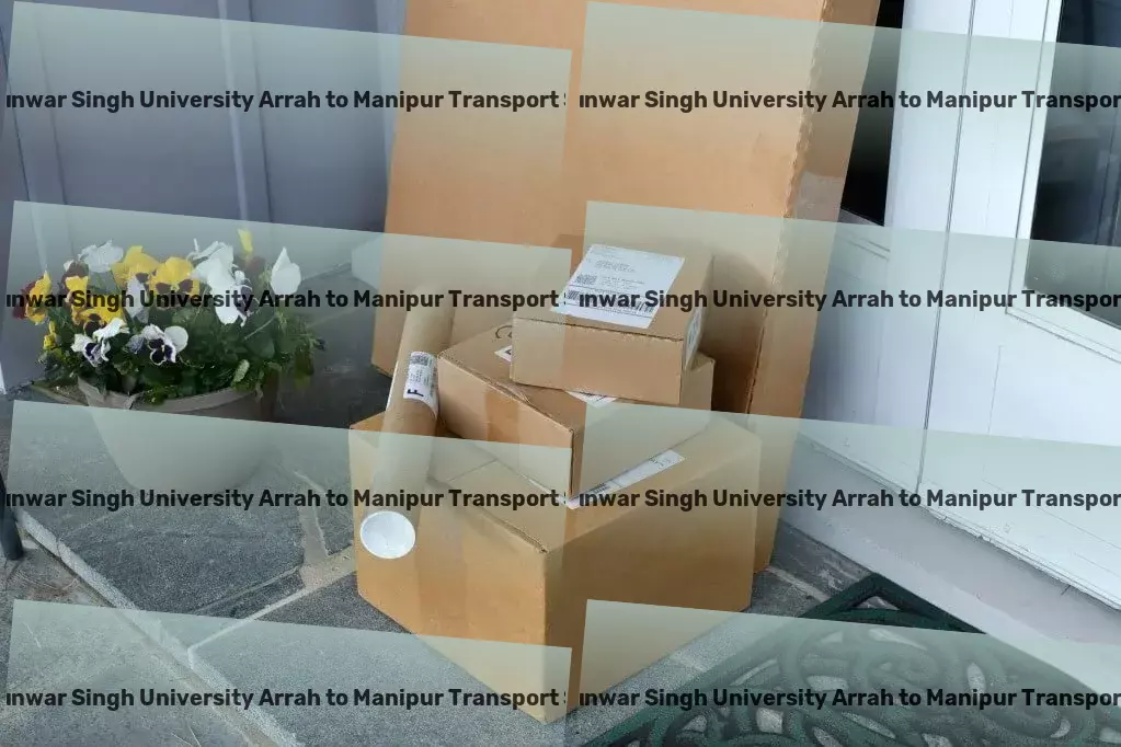 Veer Kunwar Singh University Arrah to Manipur Courier And Parcel Crafting the future of efficient goods movement across India! - Heavy cargo logistics