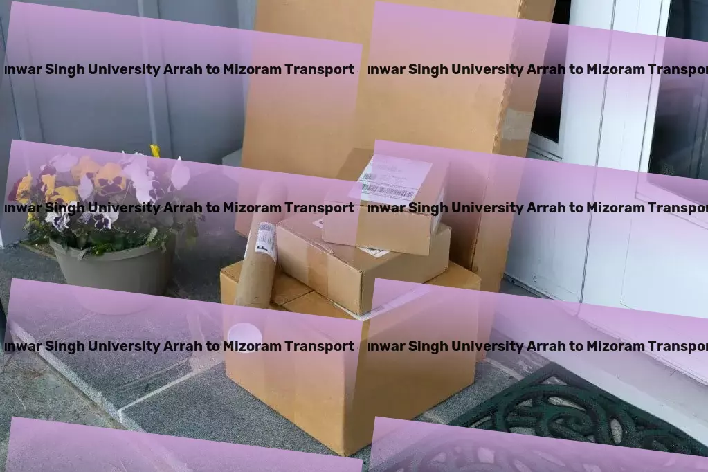 Veer Kunwar Singh University Arrah to Mizoram Courier And Parcel Nationwide movers